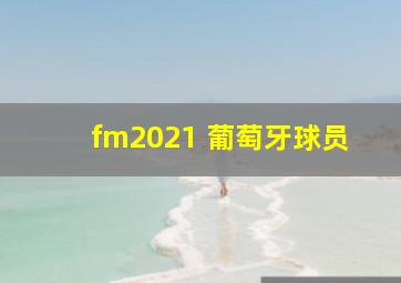 fm2021 葡萄牙球员